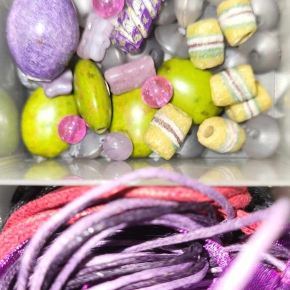 Beads and Findings Lot Haul Bundle Including Bead Organizer - Picture 10 of 14